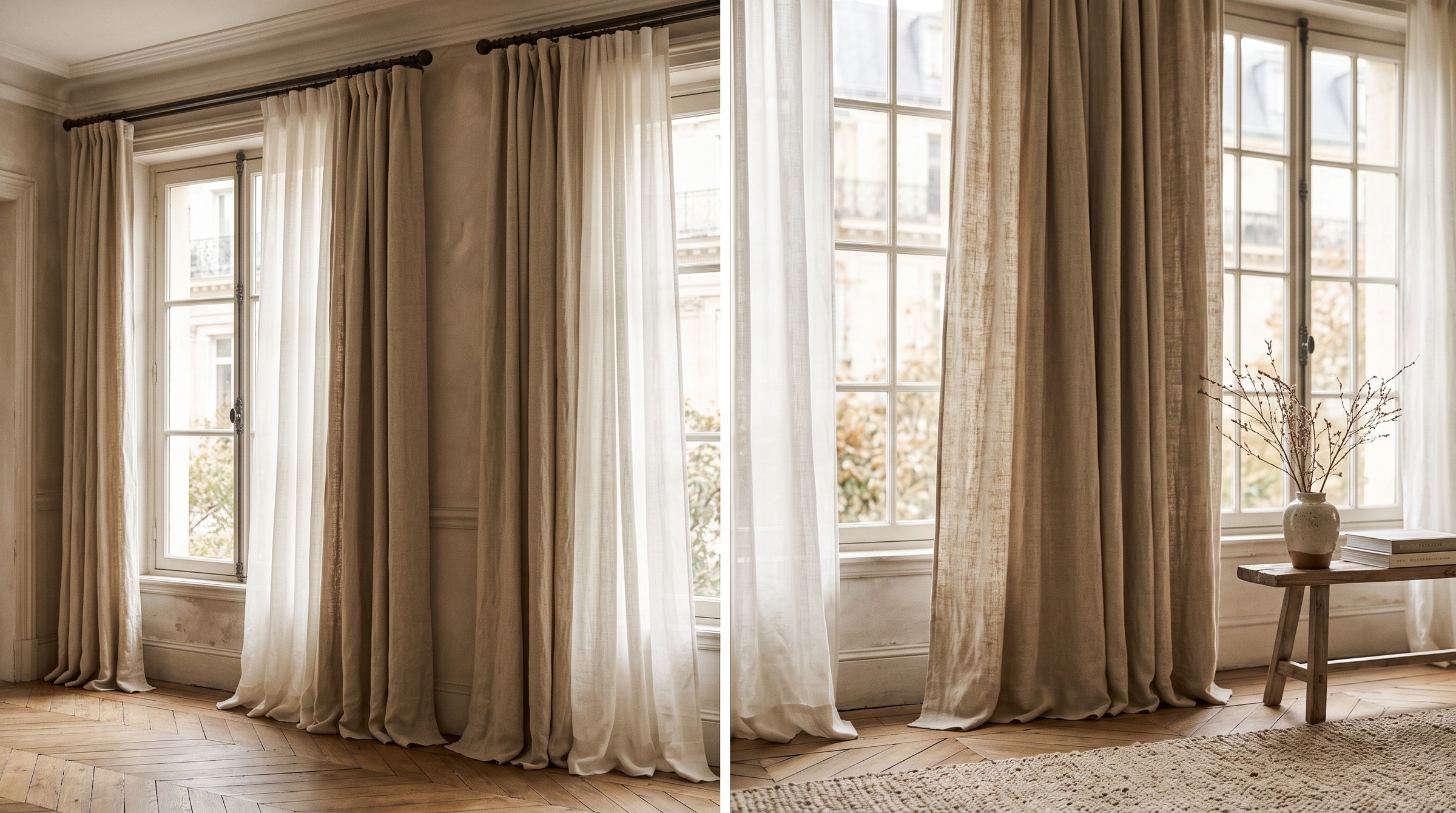 Custom curtain textiles for private-label programs